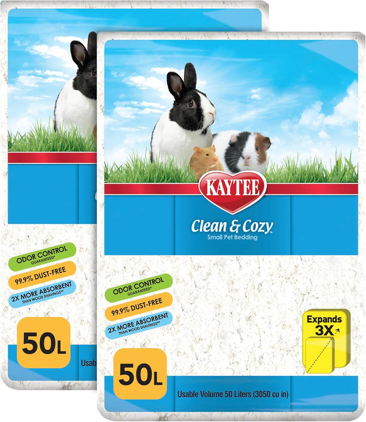 kaytee clean and cozy paper bedding 49 liter